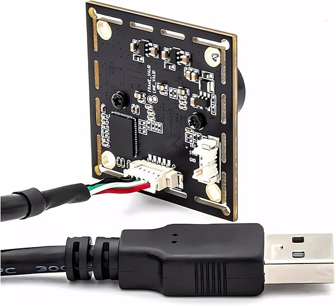 USB Camera Module 120FPS 90FPS 1080P 720P Global Shutter 6mm Without Blur M12 Lens AR0234 Board High Frame Rate Camera