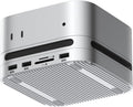 Hagibis Mac mini M4 Hub with 40Gbps M.2 SSD Enclosure &amp Dustproof Stand Dual USB-C Docking Station with NVMe SSD Case SD4.0 Micro SD 4.0 10Gbps USB3.2 for Mac mini M4 Pro (MC650)