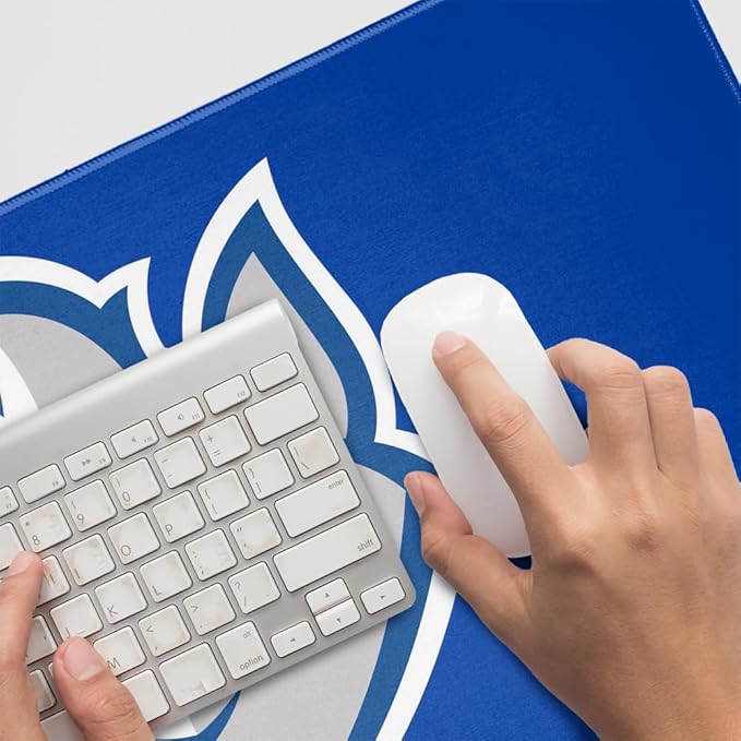 Saint Louis University Billiken Logo Large Gaming Mouse Pad Desk Mat with Stitched Edges Non-Slip Base for Gamer Home and Office 31.5 x 15.7