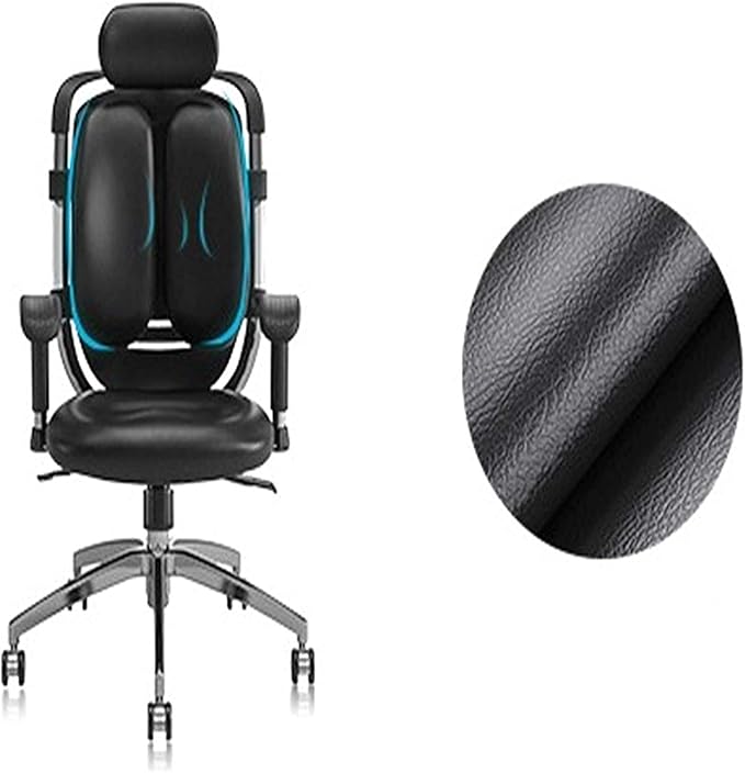Office Chair Ergonomic Swivel Chair Gaming Chair Computer Chair Office Chair Study Table and Chair Internet Cafe Game Chair Chair (Color : Black1 Size : One Size) Needed