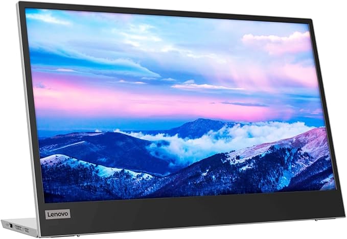 Lenovo - L15 Mobile Monitor - Portable - 15.6 FHD Display - 60Hz Refresh Rate - Low Blue Light Certified (Renewed)