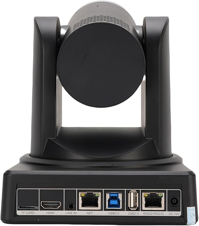 Bewinner 4K Conference Room Camera System AI Auto Tracking PTZ Camera 12X Optical Zoom USB3.0 Video Conference Webcam for Business Meeting Lecture (US Plug)