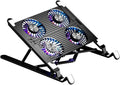 High Efficiency Laptop Cooling Pad Radiator Stand(Four Fans)