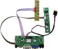 VSDISPLAY DVI VGA Audio LCD Controller Board 68676 Work for 13.3 Inch 1280x800 B133EW07 V2 LP133WX2-TLG5 TLAA TLC1 TLG2 LP133WX3-TLA1 N133I6-L02 LVDS 30 Pin Interface WLED LCD Screen