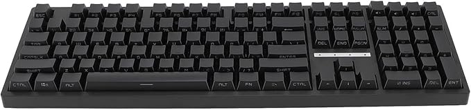 EBTOOLS Mechanical Keyboard with 108 Keys 2.4G Convenient Key Line Separation Mechanical Keyboard Adjustable Light Speed Fast Response for Gaming