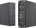 ACASIS USB C Docking Station Dual Monitor16-in-1 Laptpop Docking Station with 2* HDMIVGA2.5G EthernetSD/TF10Gbps USB-C 3.13.5mm AudioPD100WUSBC Hub for Dell/Lenovo/HP/ThinkPad (Black)