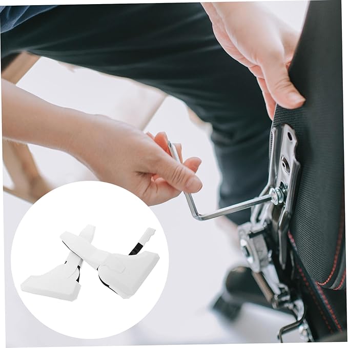 KICHOUSE 2pcs Multi-Angle Seat Angle Adjuster for Office Chairs Flexibility Easy Installation for Gaming Enthusiasts and Comfort