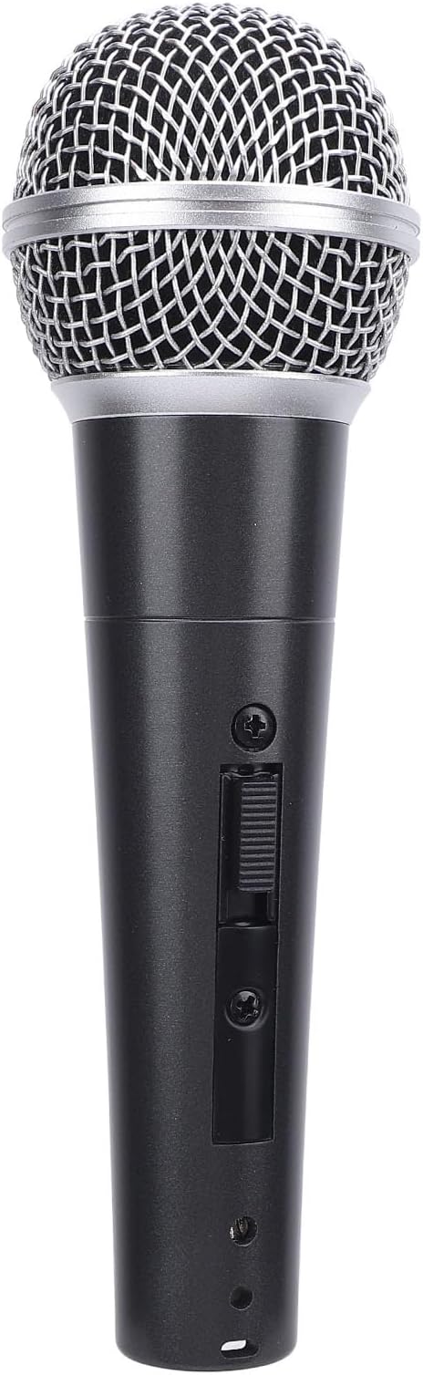 Cardioid Wired Dynamic Microphone for Professional Sound Recording in Studios Live Performances (Black)