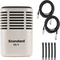 Briskdrop Universal Audio SD-5 Dynamic Microphone - Bundle with 2 XLR Cables and 5 Cable Ties
