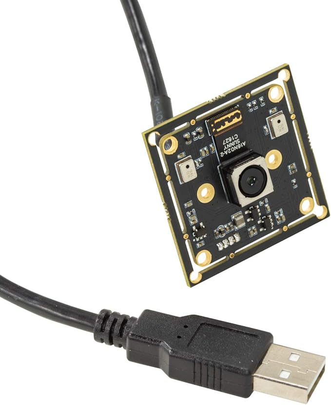 Arducam 16MP Autofocus USB Camera for Computer with Microphone 1/2.8 IMX298 Mini UVC USB2.0 4K Video Webcam with 3.3ft/1m Cable for Windows Linux Android and Mac OS