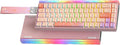 AULA Hero 68 HE Ultra - Wired Gaming Keyboard with Hall Effect Magnetic Switch CNC Aluminum Frame 8KHz Polling Rate RGB Box &amp Backlight Adjustable Actuation 65% Compact Small Gamer Keyboards