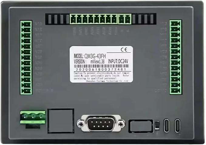 4.3 7 10 inch HMI All in One QM3G 43FH 70FH 100FH Compatible FX3G FX3U FX3S Support GX Developer GX Works2(QM3G-70FH-44MT)