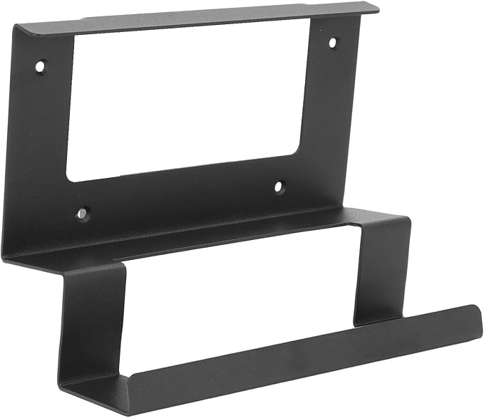 Gen 3 Router Mount Alloy Steel Mesh Router Bracket for Power Supply Space Saving Design Cable Storage Area Easy Installation for Indoor RV Home Cafe Office Cabin Boat