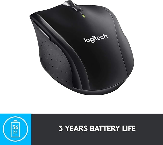 Logitech M705 Wireless Marathon Mouse (Renewed)