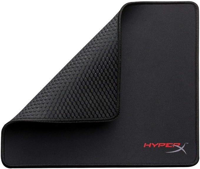 HyperX Fury S - Speed Edition Pro Gaming Mouse Pad Cloth Surface Optimized for Speed Stitched Anti-Fray Edges Medium 360x300x3mm