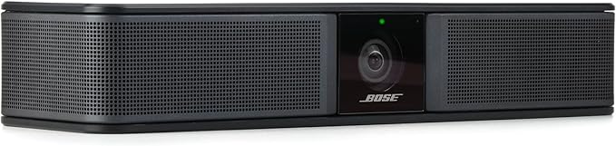 Bose Professional VB-S All-in-one Video Conference HD Camera Noise-reducing Mic and Hi-Fidelity Bluetooth Speaker for Home Office or Classroom