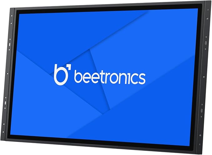 Beetronics 27 Inch Touchscreen Monitor | Full HD 1080p | 27TS7M – Industrial-Grade Professional 10-Point Multi Touch Display for PC Mac Linux – HDMI DisplayPort USB-C VGA Inputs