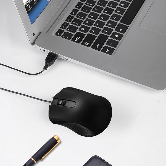 36 Pack Wired Mouse Bulk Computer Mouse Wired with Ergonomic Design Computer Mice Plug and Play USB for Students Teachers Multi Device Compatibility for Classroom Home Office Remote Work(36)