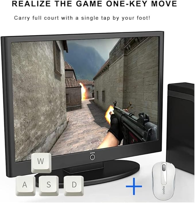 USB Foot Pedal PC Triple Pedal Customized Programmable Computer Keyboard Hot Key PC Gaming Keyboard Transcription MIDI Trigger Controller HID