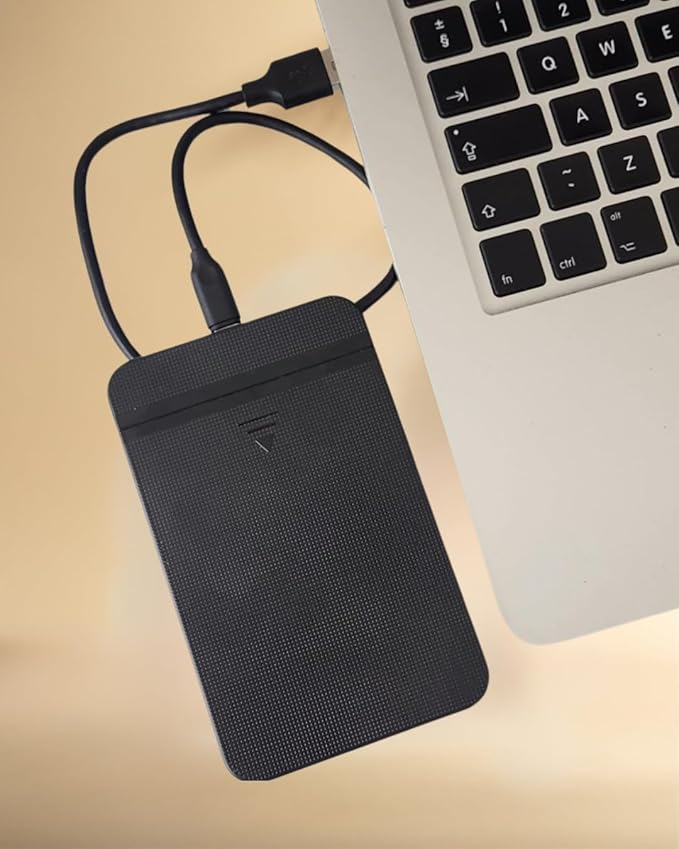 Portable 500GB External Hard Drive - USB 3.0 &amp USB C for PC Mac PS5 (Storage Only) PS4 Phone (Android and iPhone 15/16/17) &amp Xbox - Ultra Fast