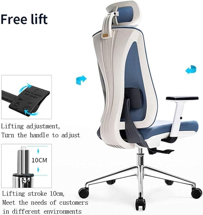 Ergonomic Computer Chair Home Swivel Chair Waist Support Chair Office Chair Gaming Chair(Color:Default)