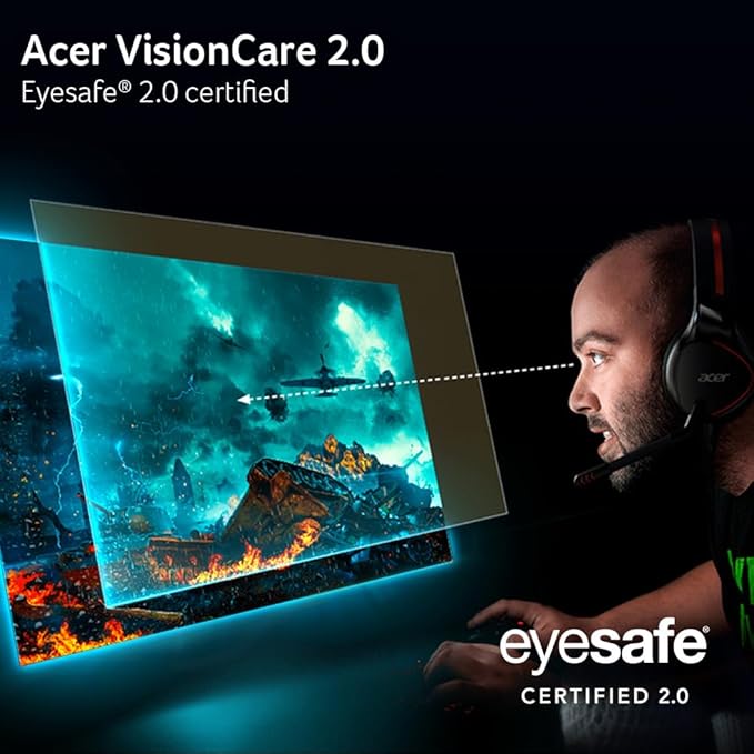 acer Predator XB273K 27 4k Gaming Monitor | AMD FreeSync Premium | ZeroFrame Design | 160Hz Refresh | Up to 0.5ms Response | Height Tilt Swivel Pivot Adjust | HDR 400 | 1 x DP 1.4 &amp 2 x HDMI 2