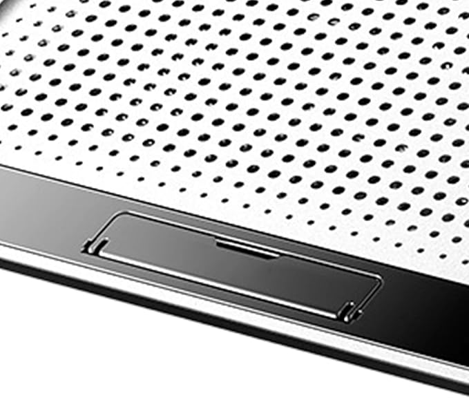 Laptop Cooling Pad - Adjustable Cooler Riser Base - Aluminum Alloy Cooling Pad for Laptop Computer | for Desk Keyboard Tablet Book Home Workplace Dorm Apartment