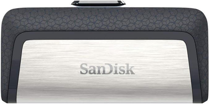 SanDisk Ultra 32GB Dual Drive USB Type-C (Four Pack Bundle) Works with Smartphones Tablets and Computers (SDDDC2-032G-G46) Bundle with (1) Everything But Stromboli 4 Port USB 3.0 Hub