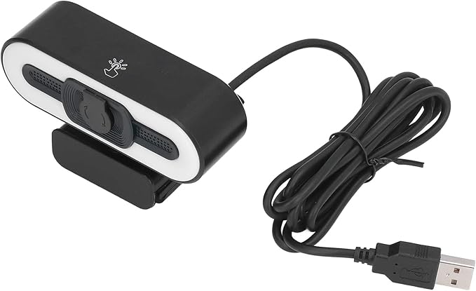 Web Camera 1080P HD with Auto Focusing Noise Reduction Easy Installation for Desktop and Laptop - Full HD Clarity Plug and Play Ideal for Video Conferencing and Webinars