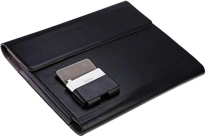 Leather Graphics Tablet Folio Case Compatible with XP-Pen Deco Fun L 10 x 6 Inch Graphic Drawing Tablet