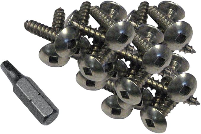 Dock Edge Stainless Steel Profile Fasteners 100 PCS 1 Inch