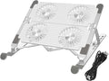 Laptop Cooling Stand Height Slip Design and Quiet Operation Compatible Laptop for Use