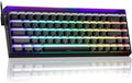 AULA Hero 68 HE 60% Gaming Keyboard Wired Hall Effect Magnetic Switch Keyboard with 8K Hz Polling Rate Side Printed PBT Keycaps RGB Backlit Light Box Customizable Web Software for PC/Mac Gamers