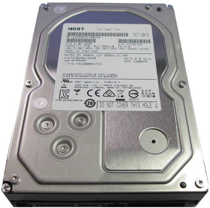New Genuine Hard Drive for ThinkCentre 2TB 7200 RPM Hard Drive 00PC552