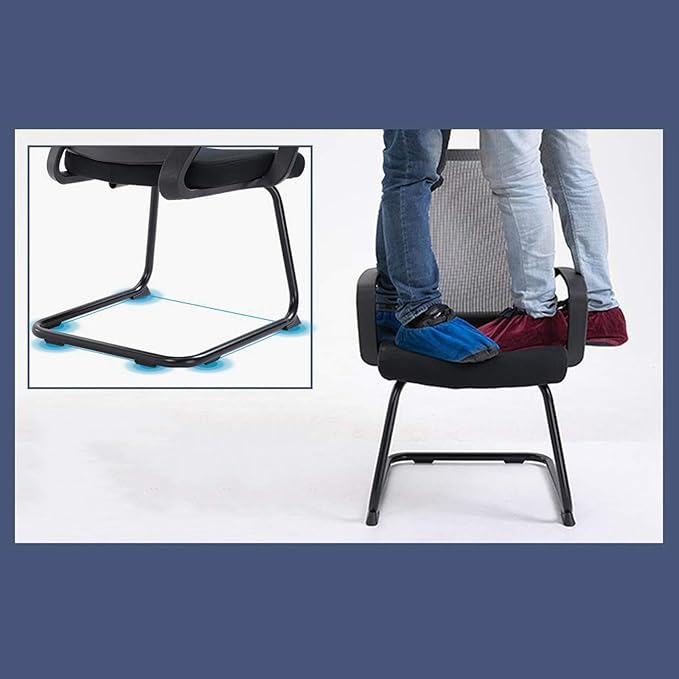 Armrest Bedroom Study Gaming Chairs Comfortable Soft Desk Chairs with Breathable Mesh Back Executive Computer Chair 57 * 52 * 96CM(Color:Orange)