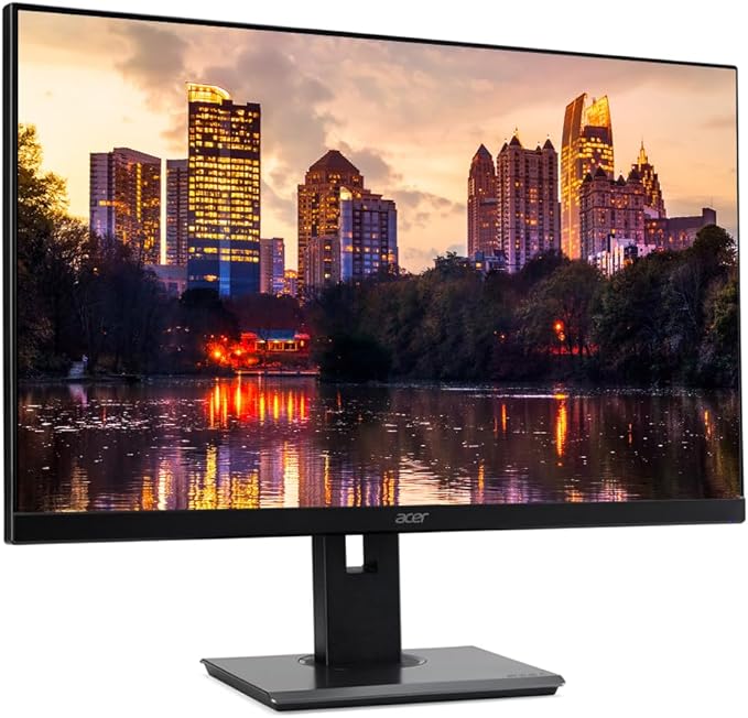 acer Vero B7 B277 E 27 inch 1080P Full HD IPS 100 Hz 4 ms Backlit Widescreen LCD Monitor with Adaptive Sync Eye Care VGA HDMI DisplayPort Integrated Speakers