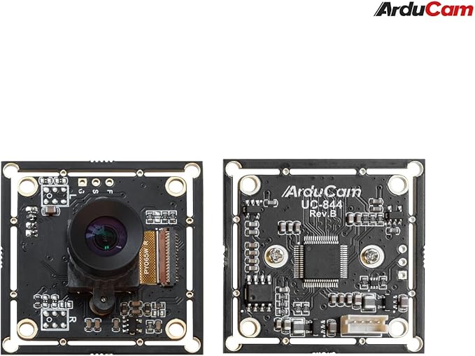 Arducam 100fps Mono Global Shutter USB Camera 720P OV9281 UVC Webcam Module with Low Distortion M12 Lens Without Microphones for Computer Laptop Android and Raspberry Pi