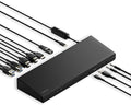 Belkin 15-in-1 Universal Triple Display DisplayLink Docking Station Hub w/ 3 HDMI Ports 2 DisplayPorts for Triple 4K Display w/ 85W PD 3.5mm Mic/Speaker 1 USB-C &amp 5 USB-A Ports Black
