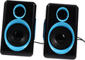 NUOBESTY Mini USB 2.0 Laptop Speaker for Desktop Computer Compact Multimedia PC Speaker with Dc5v Power Portable Small Sound Box Suitable for Office and Home Use