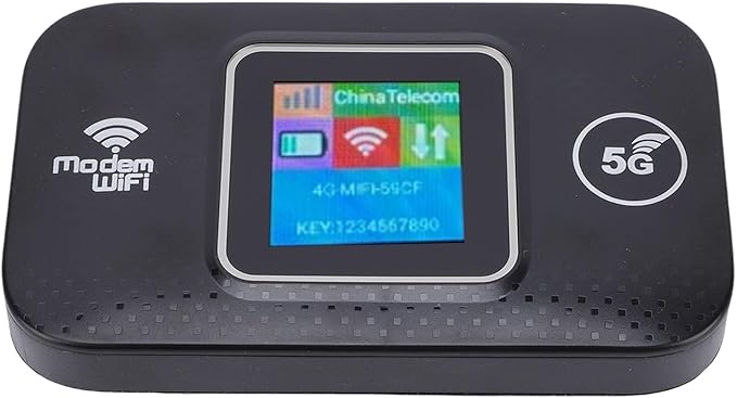 Yunseity 5G LTE Hotspot Router Stable Connection Fast Internet Speeds Multiband Support for Online ABS Material