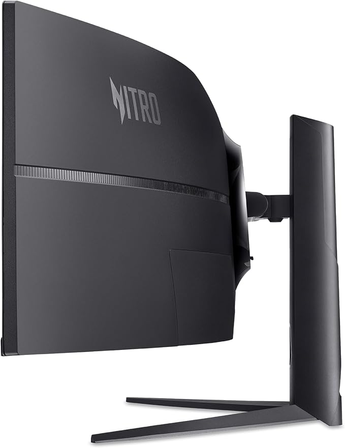 Acer Nitro 49” Gaming Monitor | UltraWide DQHD 5120 x 1440 | 1000R 32:9 Curved | AMD FreeSync | 240Hz Refresh Rate | 3ms (G to G) | 1 x Display Port 1.4 &amp 2 x HDMI 2.0 Ports | EI491CUR W3biiphx