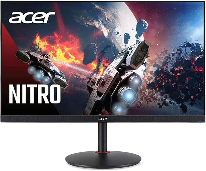 acer Nitro XV272U Vbmiiprx 27 Zero-Frame WQHD 2560 x 1440 Gaming Monitor | AMD FreeSync Premium Agile-Splendor IPS Overclock to 170Hz Up 0.5ms 95% DCI-P3 1 Display Port &amp 2 HDMI 2.0