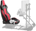 Universal PVC Bucket Style Reclinable Sport PU Leather Simulator Racing Seat with Adjustable Lock Slide