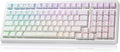 LEOBOG Aula Keyboard F99 Wireless Mechanical Gaming Keyboards Hot Swappable Custom Creamy RGB Backlit Computer KeyboardBT5.0/2.4GHz/USB-CTopographic Side-Printed Keycaps Switch