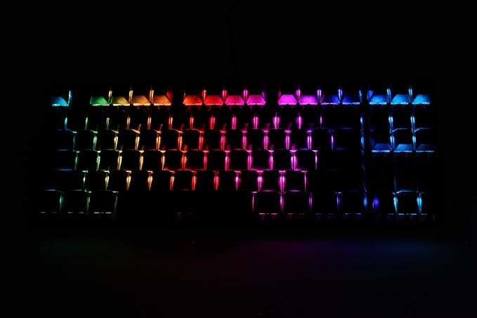 KPREPUBLIC Smart Duck xs87 87 Key Mechanical Keyboard kit 80% TKL hot swappable Switch Lighting Effect RGB Switch led Type c Software Macro (SmartDuck XS87 Kit x1)