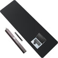 CENNBIE Leather Desk Mat Protector XXL 74.8 x 23.6 Extra Large Leather Office Desk Pad Mat for Full Desk Computer Desk Mat on top of desks - Oversized Large Mouse Pad (Black)