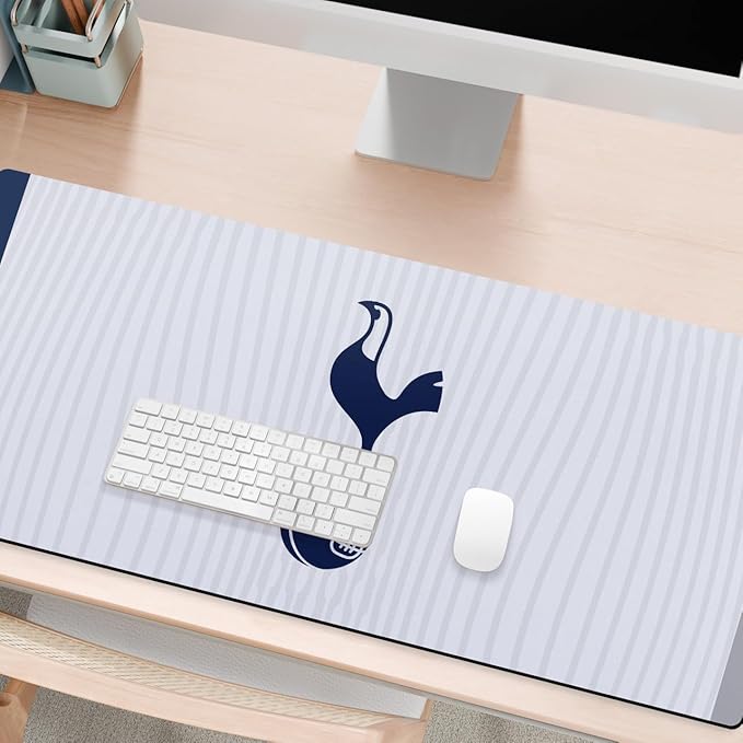 Head Case Designs Officially Licensed Tottenham Hotspur F.C. Home 2025/26 Badge Kit 37.4 x 15.75 x 0.16 inches (900 x 400 mm) - XL Gaming Office Desk PC Keyboard Mouse Mat Pad