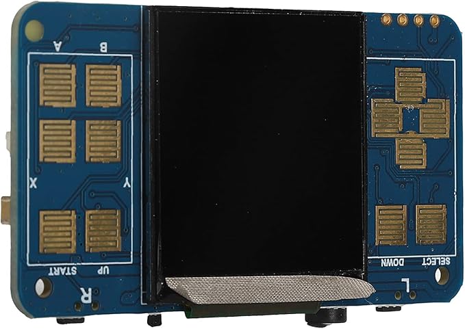 SUNGOOYUE GamePi 1.54in LCD Monitor Speaker Kit Compatible for  Portable Gaming Experience High Resolution 240x240 for DIY Enthusiasts