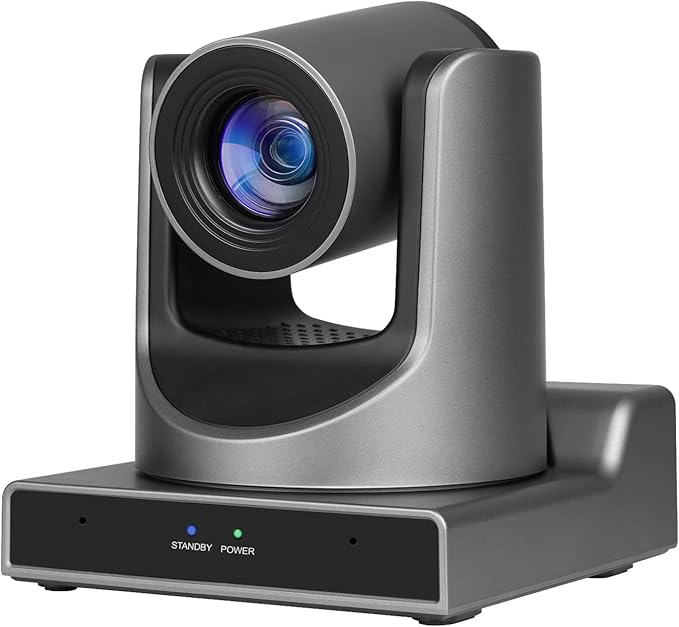 PTZ Camera 20X HDMI PTZ Camera with Optical Zooming Video and POE with Network IP Live Streaming Simultaneous 3G-SDI and USB Video Output Ideal for Church Conferences Teaching