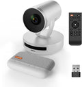 NUROUM Conference Room Camera System 5X Optical Zoom Noise Cancellation Autofocus All-in-one Video Conferencing Camera 1080P PTZ Webcam Bluetooth Conference Speaker and Microphone